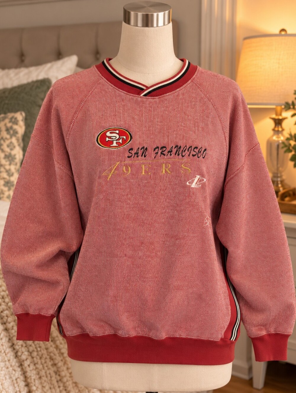 Vintage Logo Athletic San Francisco 49ers NFL Pro Line Sweatshirt SZ XL